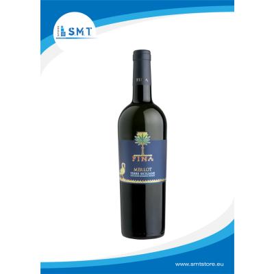 Vino Rosso Fina Merlot Terre Siciliane IGP CL 75