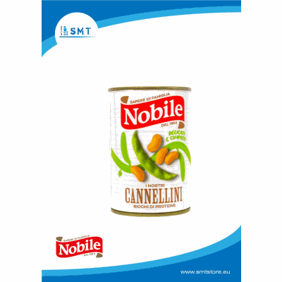 Fagioli cannellini Latta da 12x500 gr Nobile