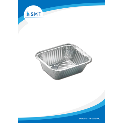 Vaschette alluminio 1 porz. s.bin. pz100x22 Kipack